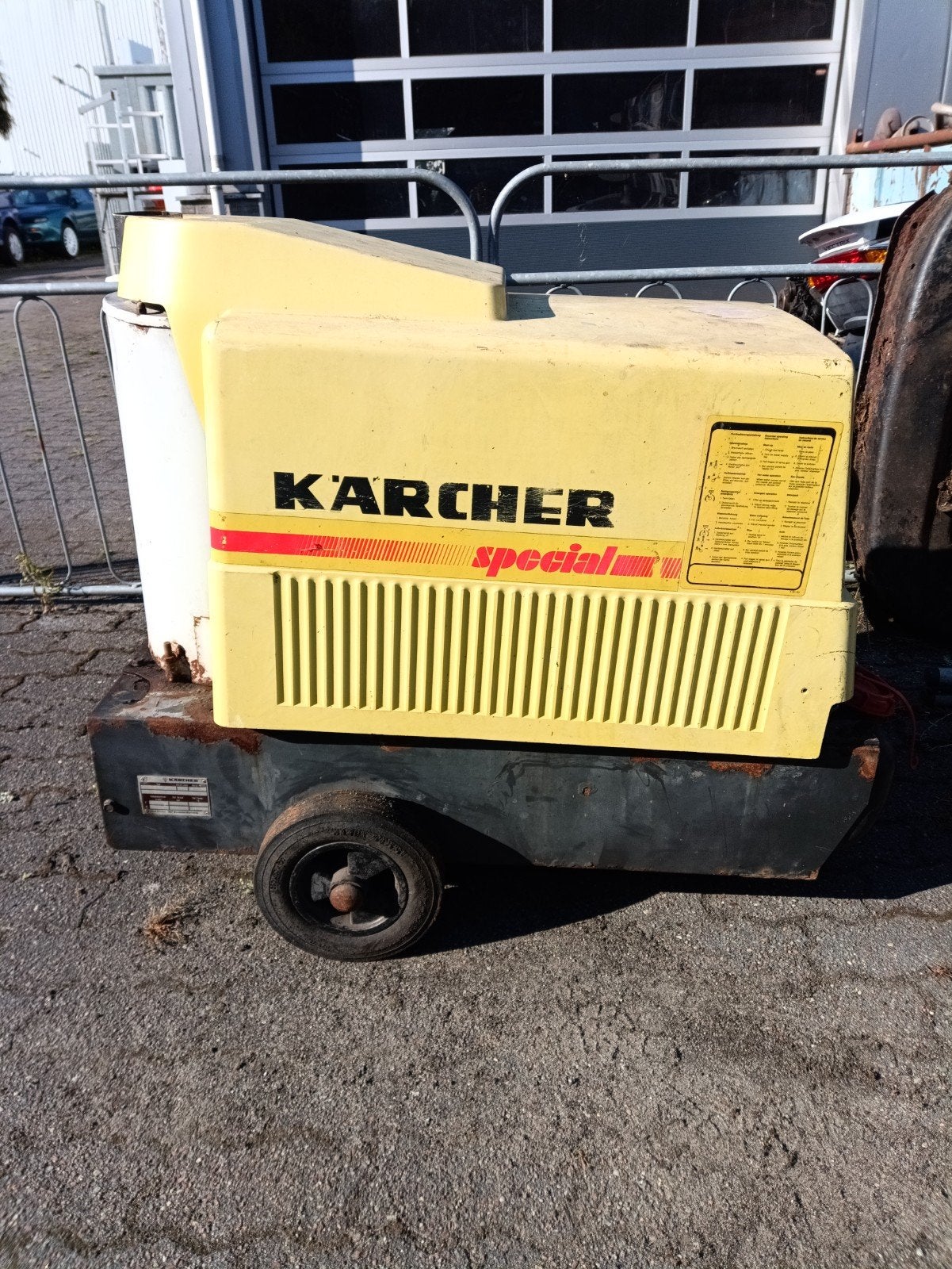 Kärcher HDS Special-S warmwater hogedruk / loop of sloop, Ophalen, Benzine, Gebruikt, Met regelbare waterdruk