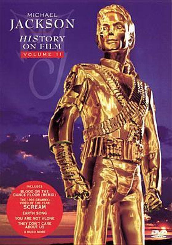 DVD - Michael Jackson History on film volume 2, Alle leeftijden, Ophalen of Verzenden, Zo goed als nieuw, Concert