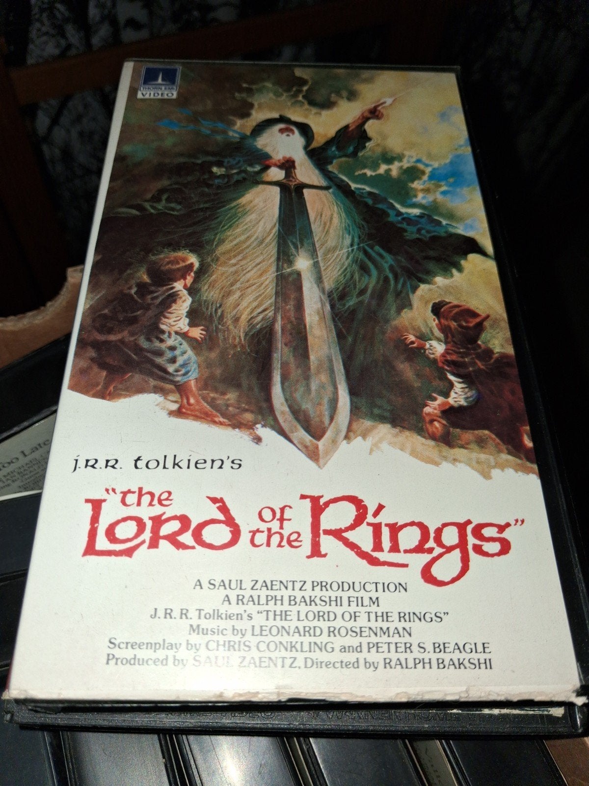 Vcc video2000 ex-rental  - Lord Of The Rings, Cd's en Dvd's, Vanaf 12 jaar, Ophalen of Verzenden, Gebruikt, Science Fiction en Fantasy