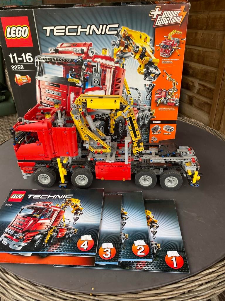 Lego Technic 8258 Kraanwagen, Ophalen of Verzenden, Gebruikt