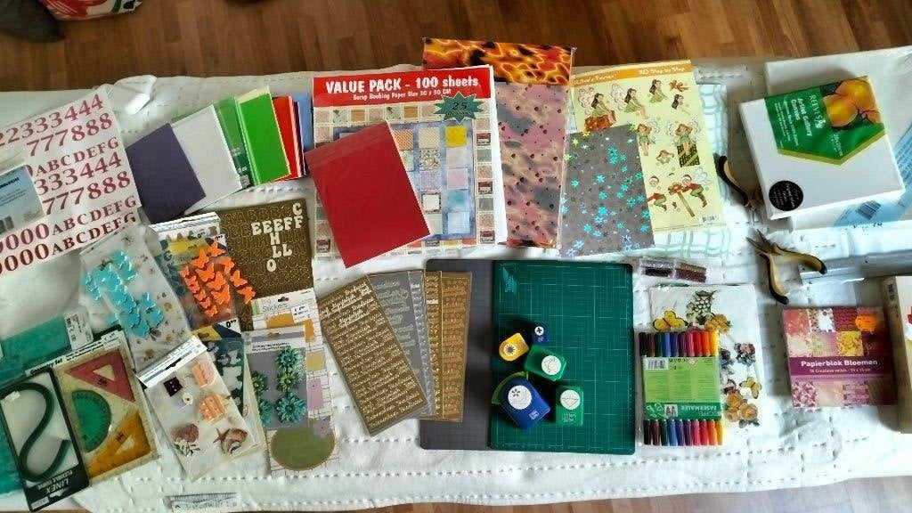 Knutselmateriaal, Ophalen, Zo goed als nieuw, Knutselwerk, Overige merken