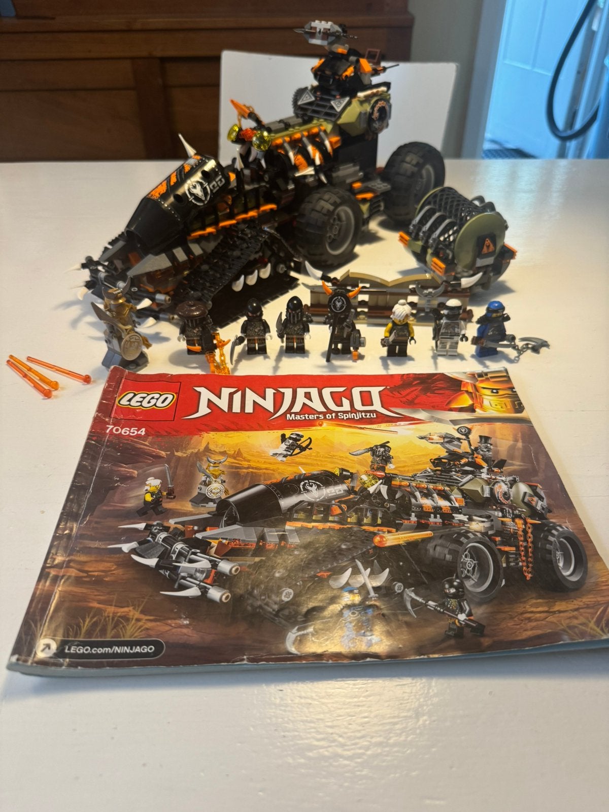 Lego 70654 compleet, Lego, Ophalen of Verzenden, Compleet, Zo goed als nieuw