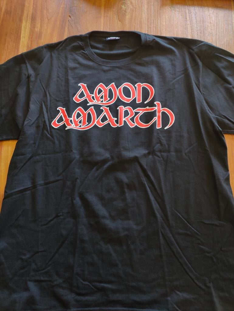 Amon Amarth T-shirt - The Great Heathen Army - Maat XXL, Amon Amarth, Zwart, Nieuw, Overige maten