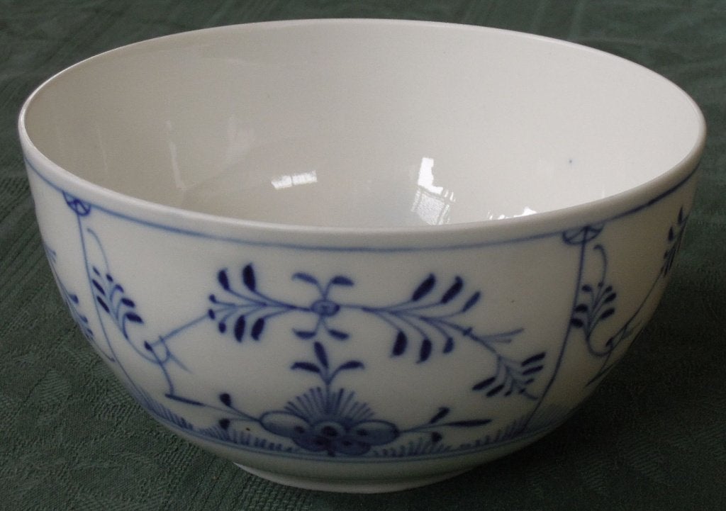 Nr J48: Porseleinen kom decor Saksisch blauw, Ophalen of Verzenden