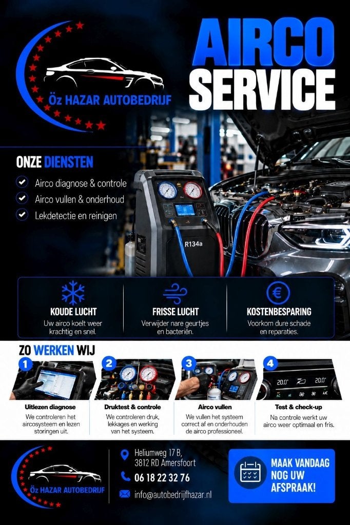 Airco Servicebeurt nu vanaf 80,-, Apk-keuring