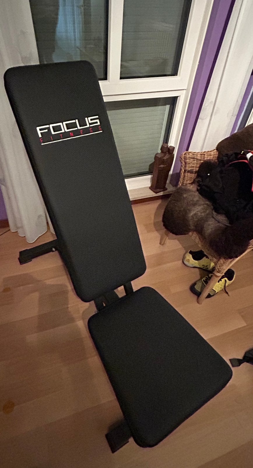 Trainingsbank focus fitness, Ophalen, Zo goed als nieuw, Fitnessbank