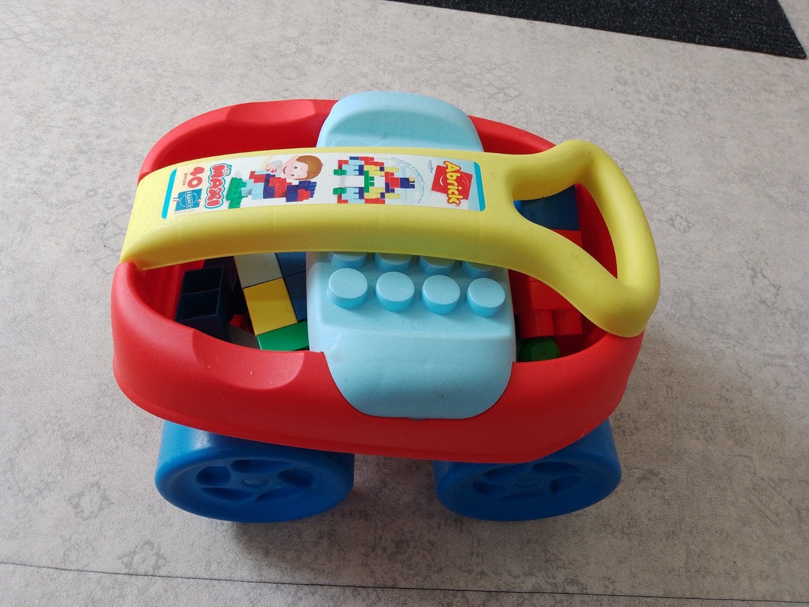 Blokkenwagen, Ophalen