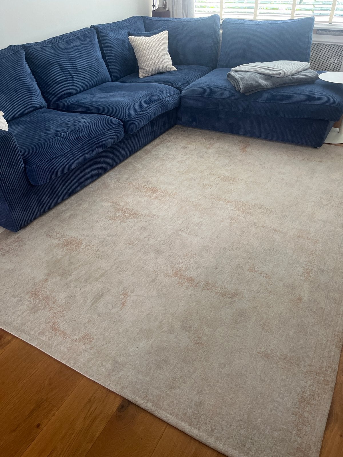 Louis de Poortere tapijt 200x280 cm - Zo goed als nieuw, Huis en Inrichting, Ophalen, Zo goed als nieuw, 200 cm of meer, Grijs