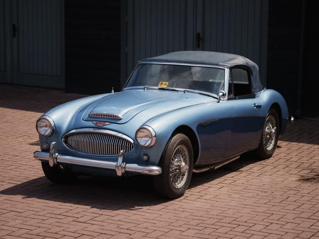 Austin healey 3000 BJ8 MK3, Auto's, Gebruikt, Cabriolet, Blauw, Bedrijf