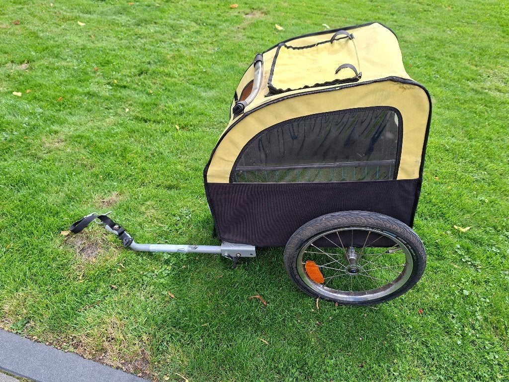 Hondenkar fiets, Dieren en Toebehoren, Honden-accessoires, Ophalen, Gebruikt, Hondenfietskar
