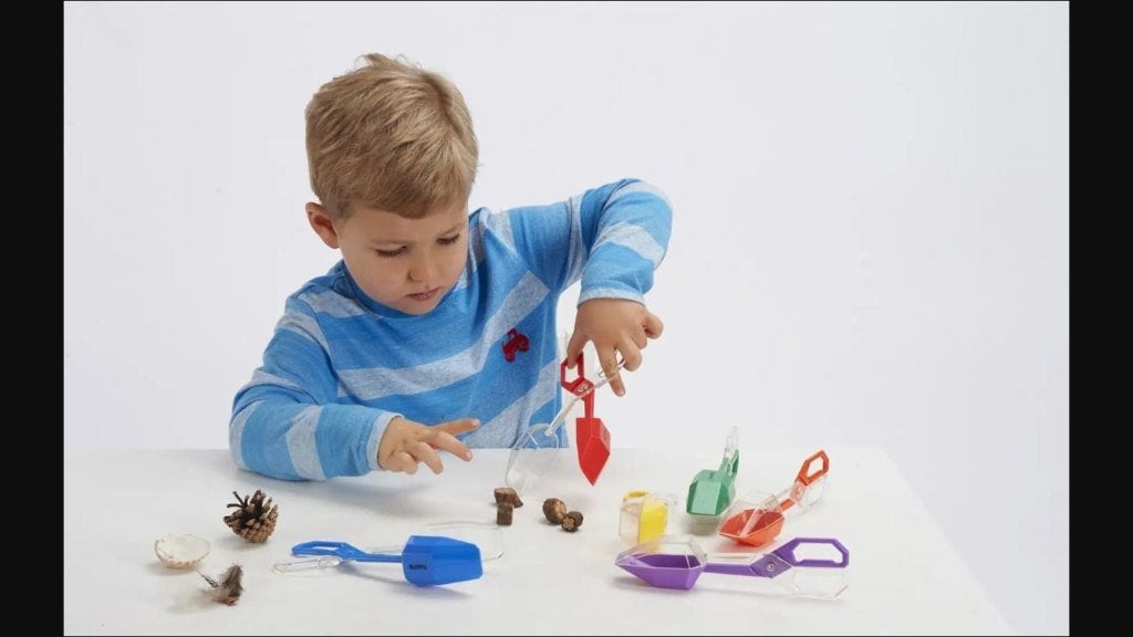 TickiT regenboog tangen 6 stuks - nieuw, ., Nieuw, Ophalen of Verzenden, TickiT