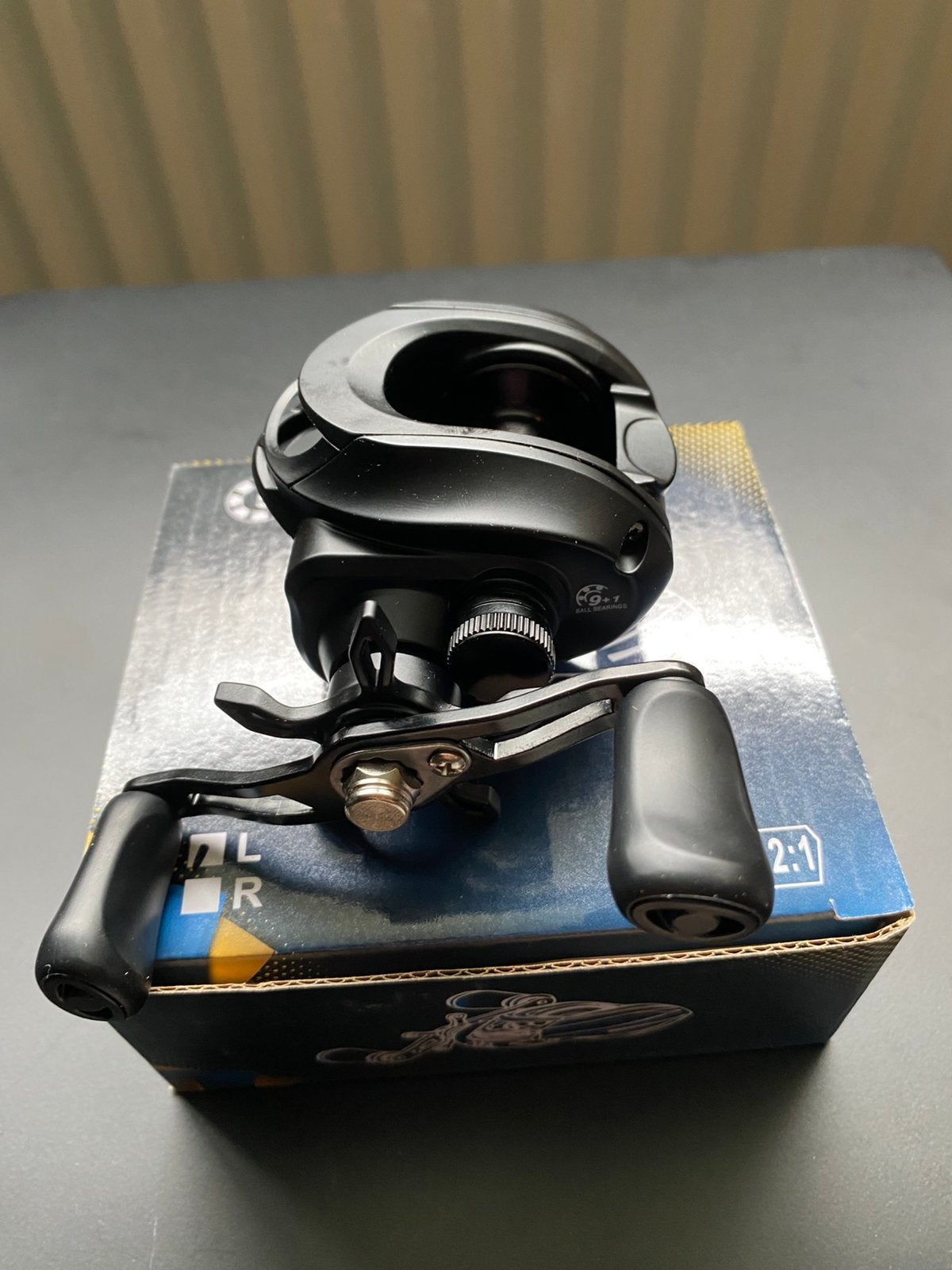 Baitcast Druppelreel 5+1 lagers, Watersport en Boten, D, Overige typen, Nieuw, Ophalen of Verzenden