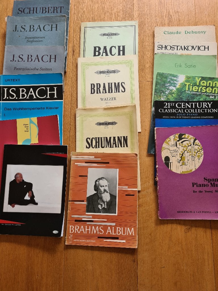 bladmuziek piano - 1, Gebruikt, Klassiek, Les of Cursus, Ophalen of Verzenden