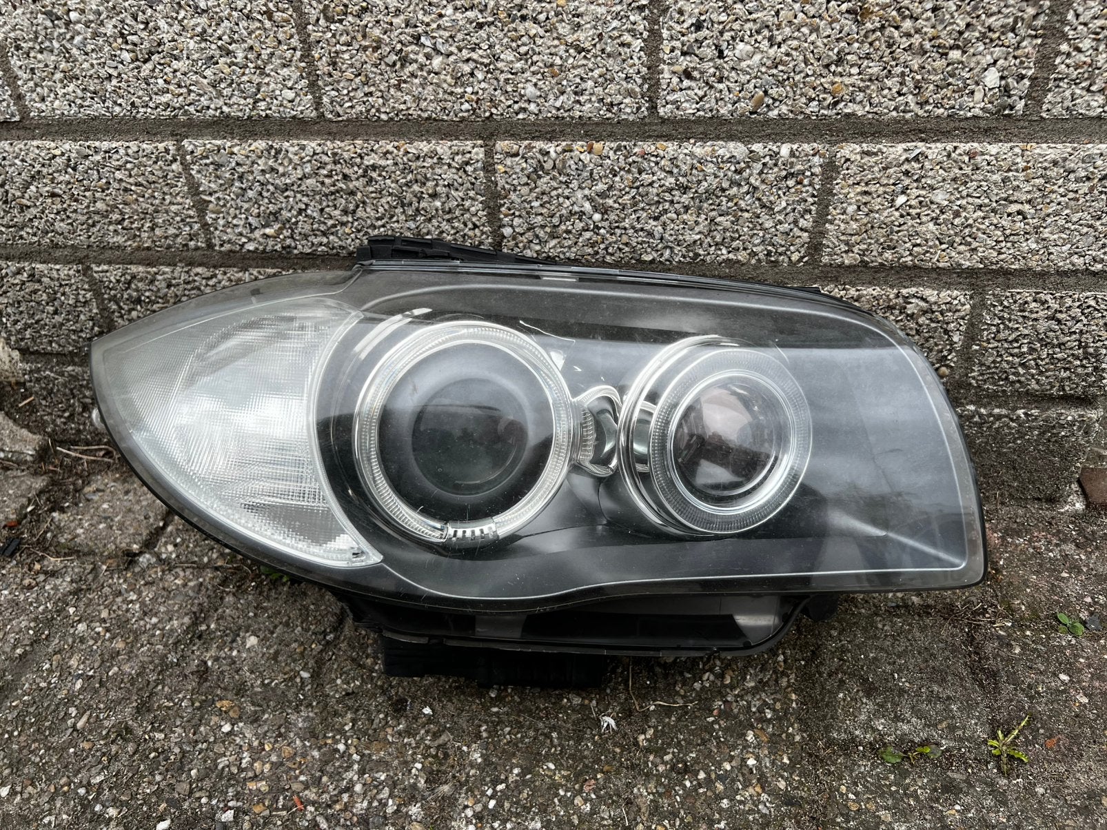 BMW 1 Serie E81 E82 E87 E88 Xenon Koplamp Rechts Valeo, Ophalen, Gebruikt, BMW