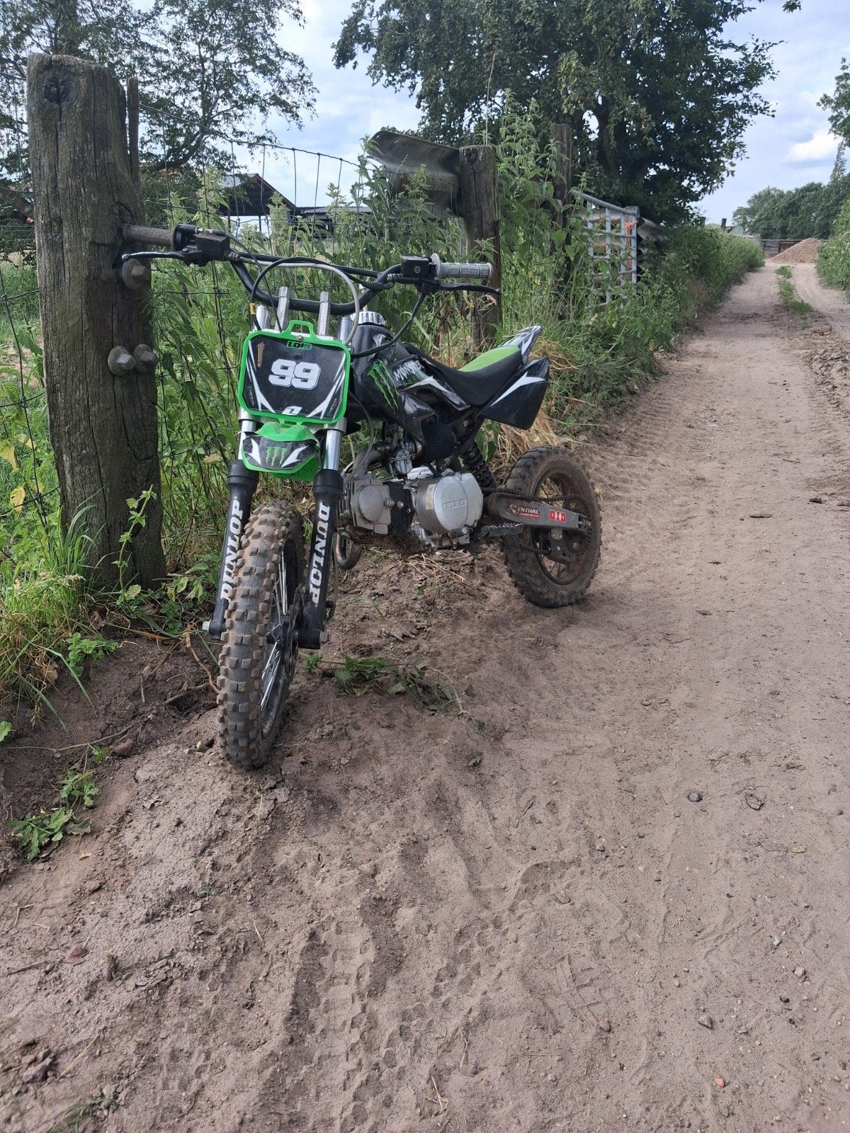 Pitbike, Fietsen en Brommers, Ophalen, Zo goed als nieuw, Overige merken