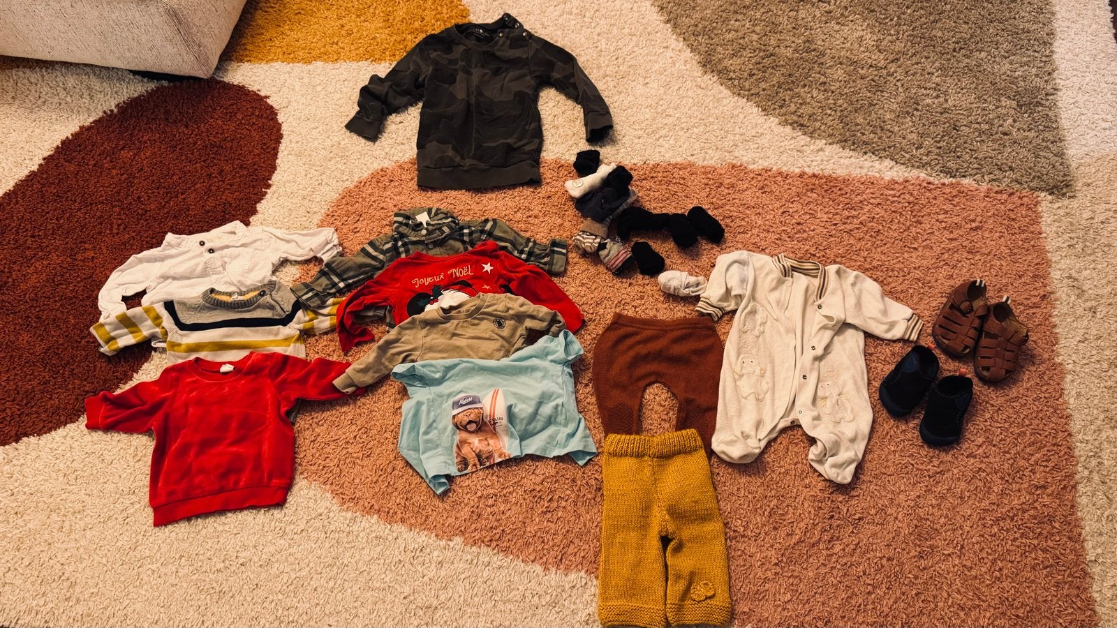 Babykleding pakket maat 62/68 - Diverse items, Kinderen en Baby's, Babykleding | Maat 62, Ophalen, Gebruikt, Jongetje of Meisje