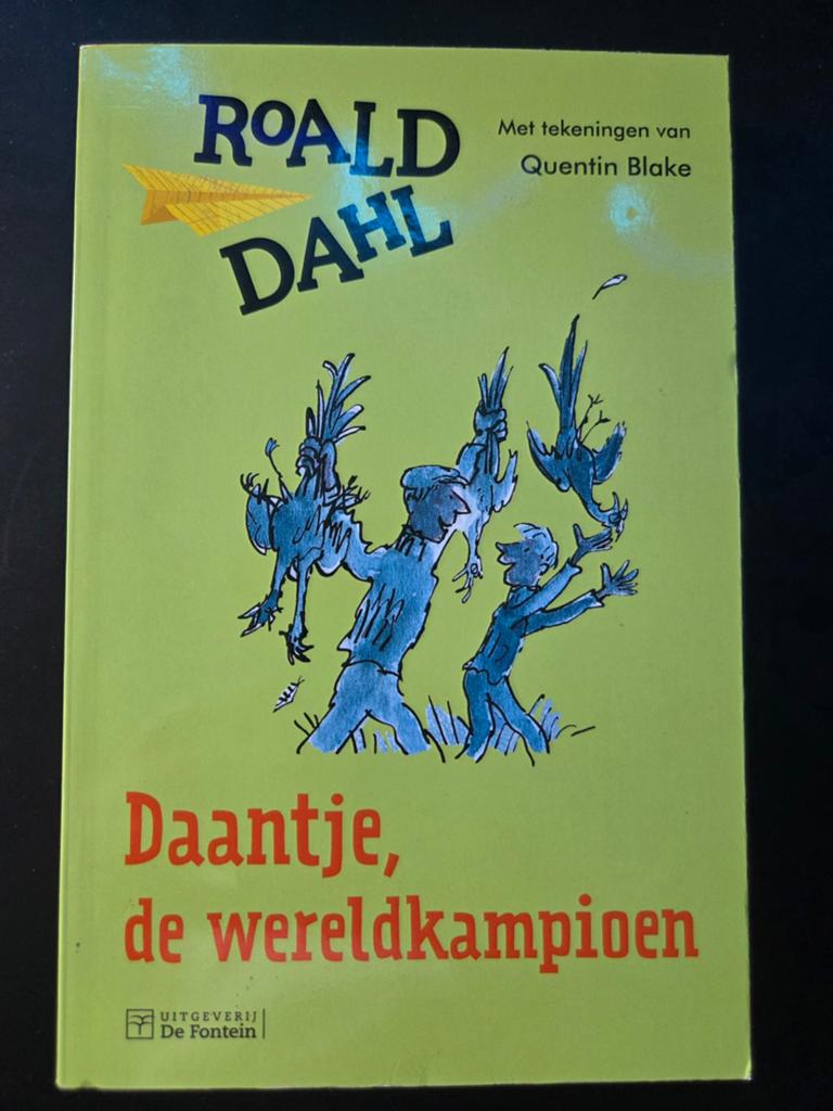 Roald Dahl - Daantje, de wereldkampioen, Roald Dahl, Fictie algemeen, Ophalen of Verzenden, Zo goed als nieuw