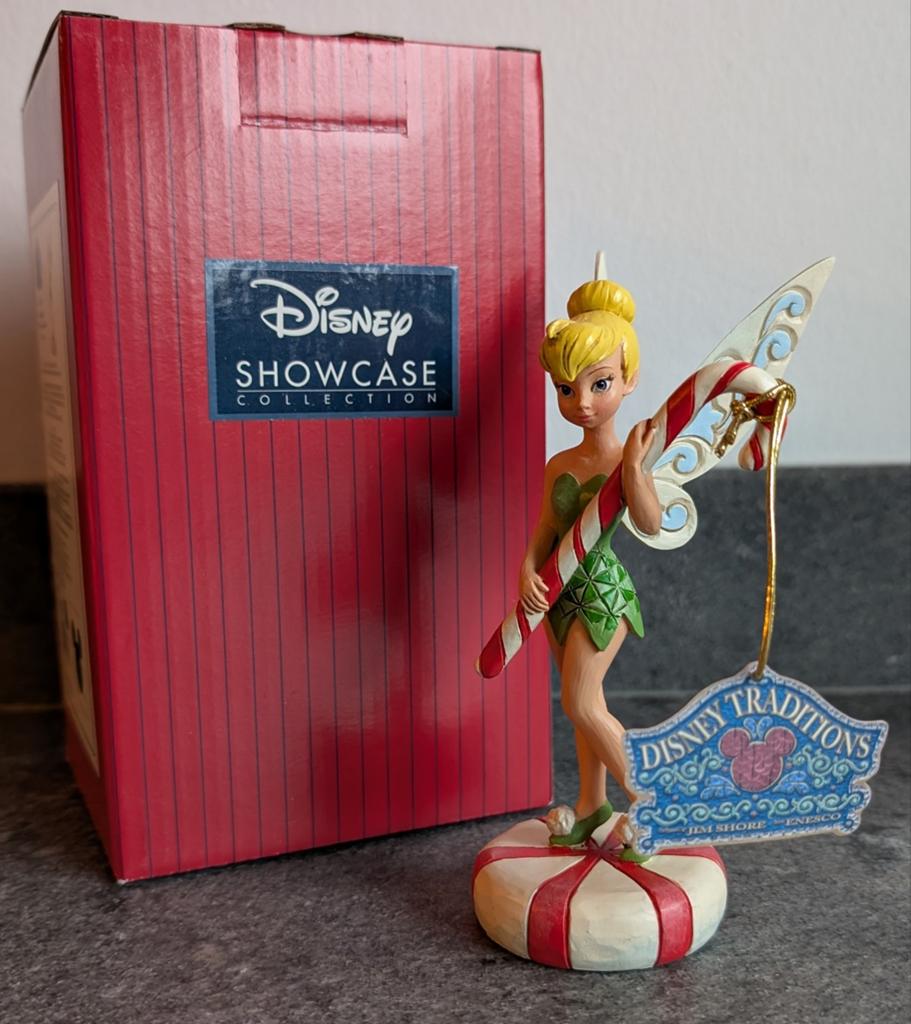 Disney traditions Tinkerbell peppermint pixie (6016887), Ophalen, Peter Pan of Pinokkio, Zo goed als nieuw, Beeldje of Figuurtje