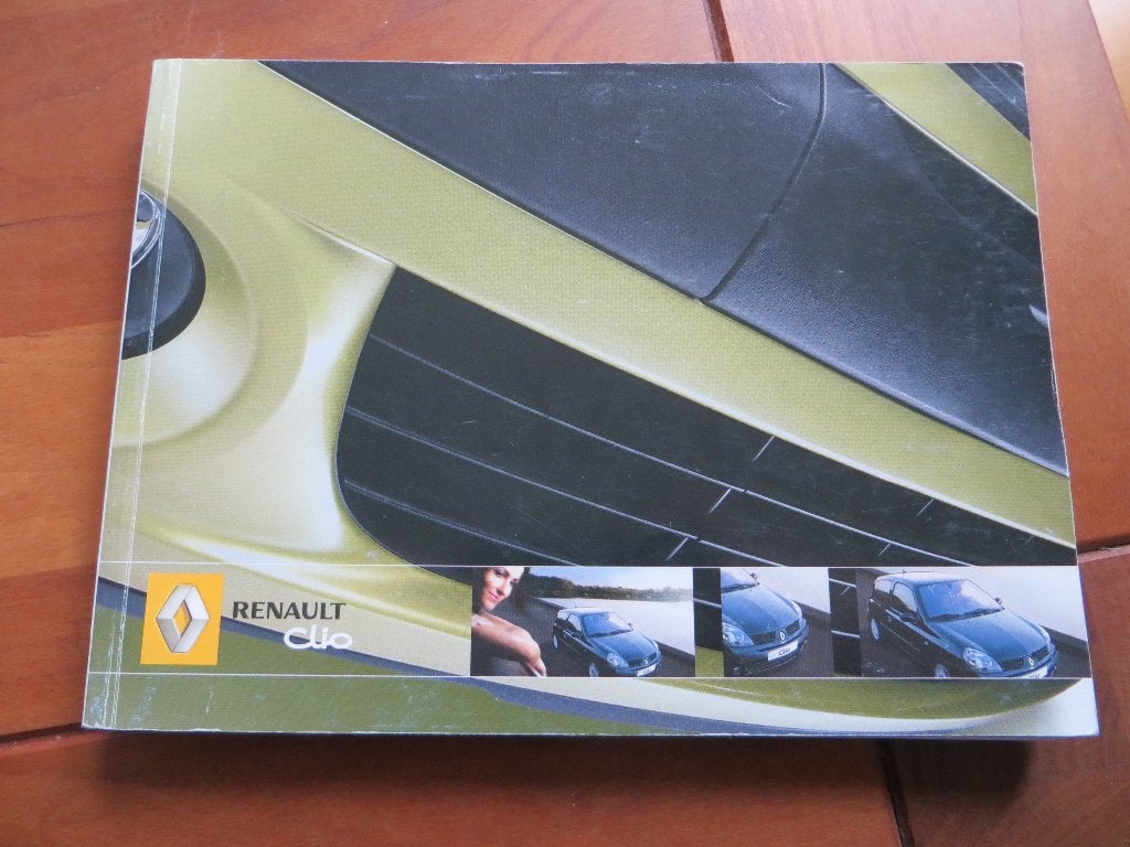 Instructieboek Renault Clio 2005, mooie staat!, Auto diversen, Handleidingen en Instructieboekjes, Ophalen of Verzenden
