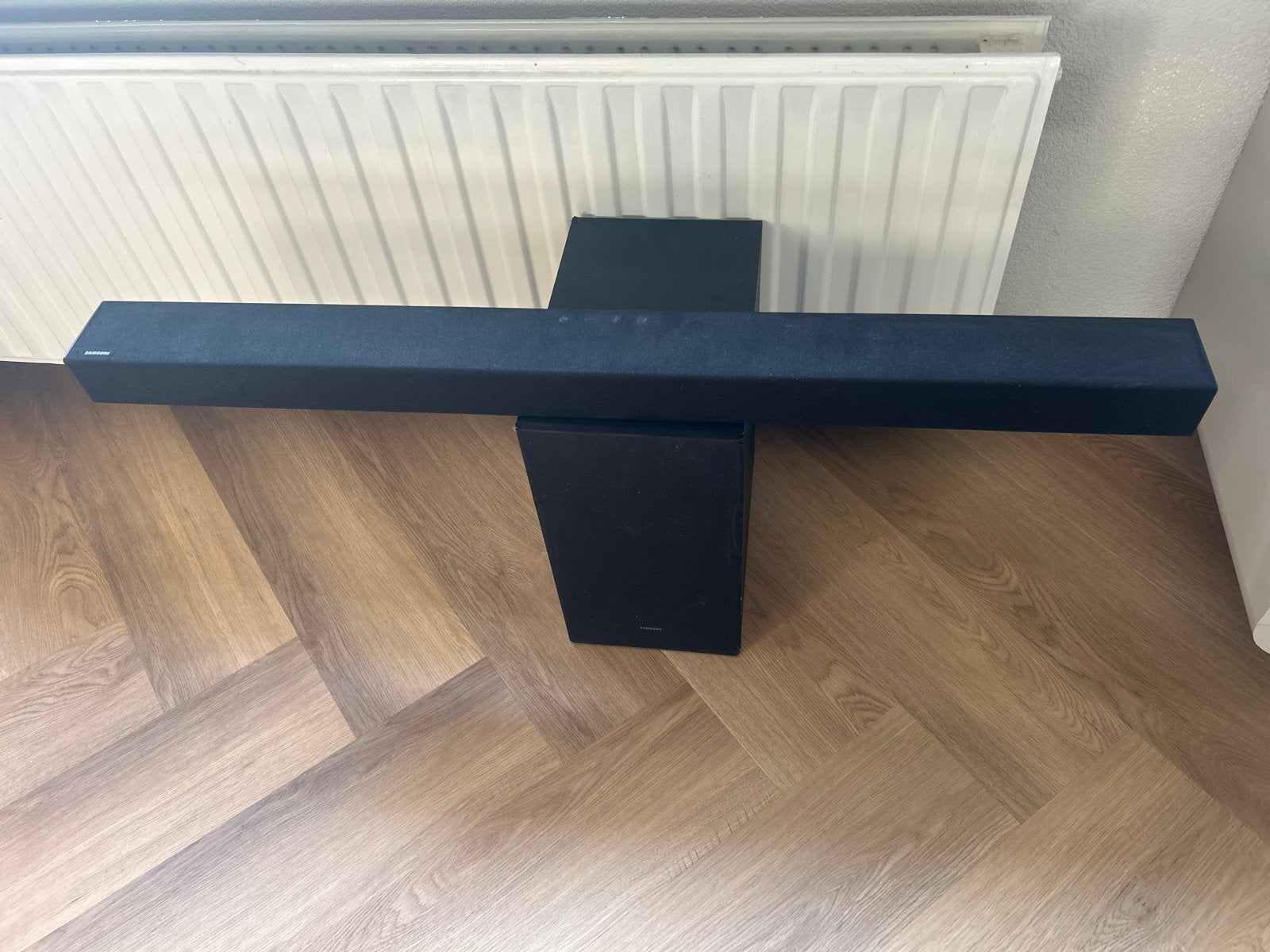 Samsung Surround Set + afstandsbediening, Ophalen, Met externe subwoofer, Gebruikt