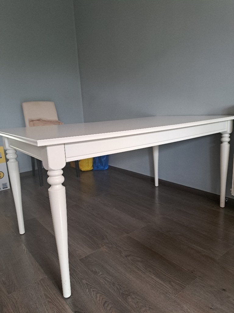 Eettafel, Ophalen, 50 tot 100 cm, Zo goed als nieuw, Vijf personen of meer