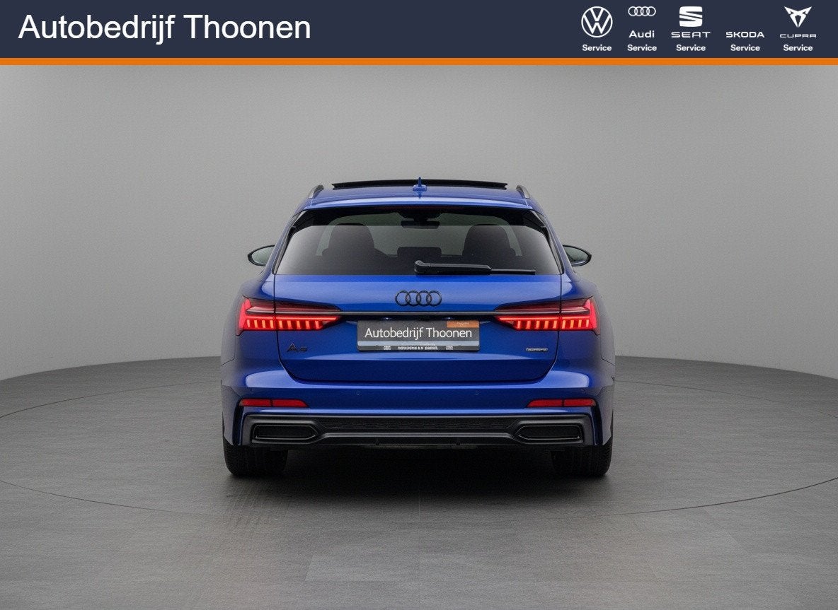 Audi A6 Avant 50 TFSI e quattro S edition | Trekhaak | B&O |, Automaat, Dealer onderhouden, 77 km/l, Gebruikt