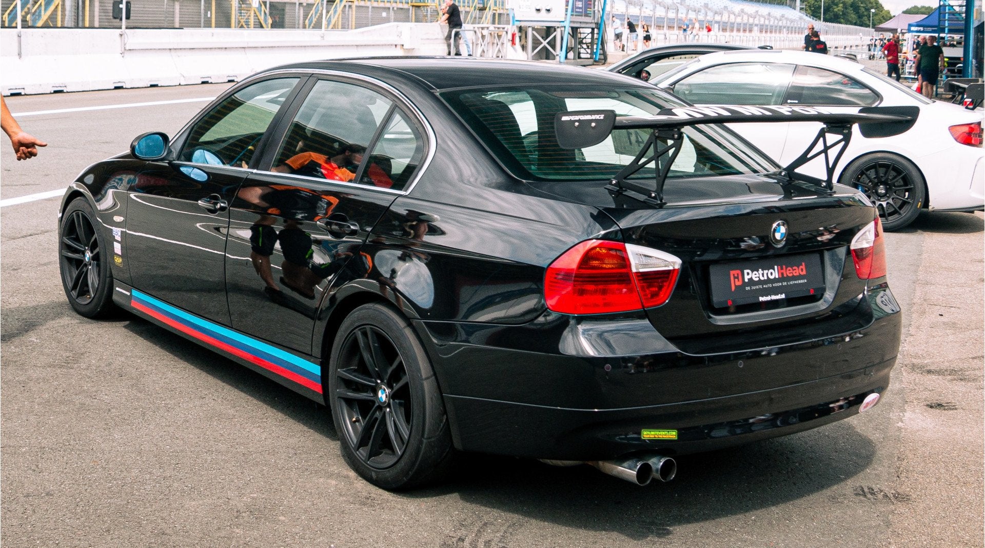 BMW 3-serie 325i Tracktool, Ringtool met kenteken, Schroefse, Auto's, 745 kg, Achterwielaandrijving, 2497 cc, Zwart