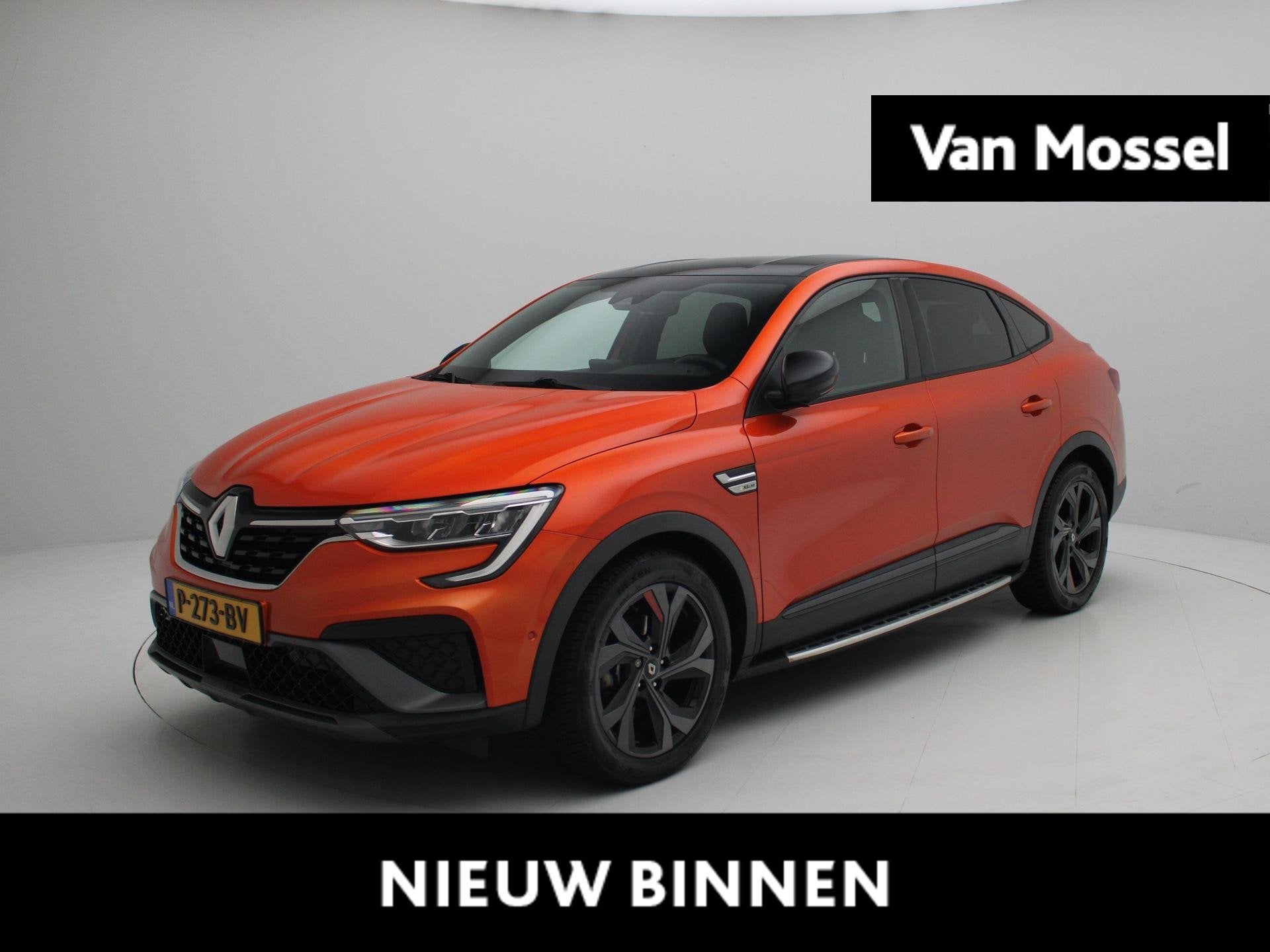 Renault Arkana 1.6 E-Tech Hybrid 145 R.S. Line | Apple Carpl, Auto's, Gebruikt, Leder, 760 kg, Hybride Elektrisch/Benzine