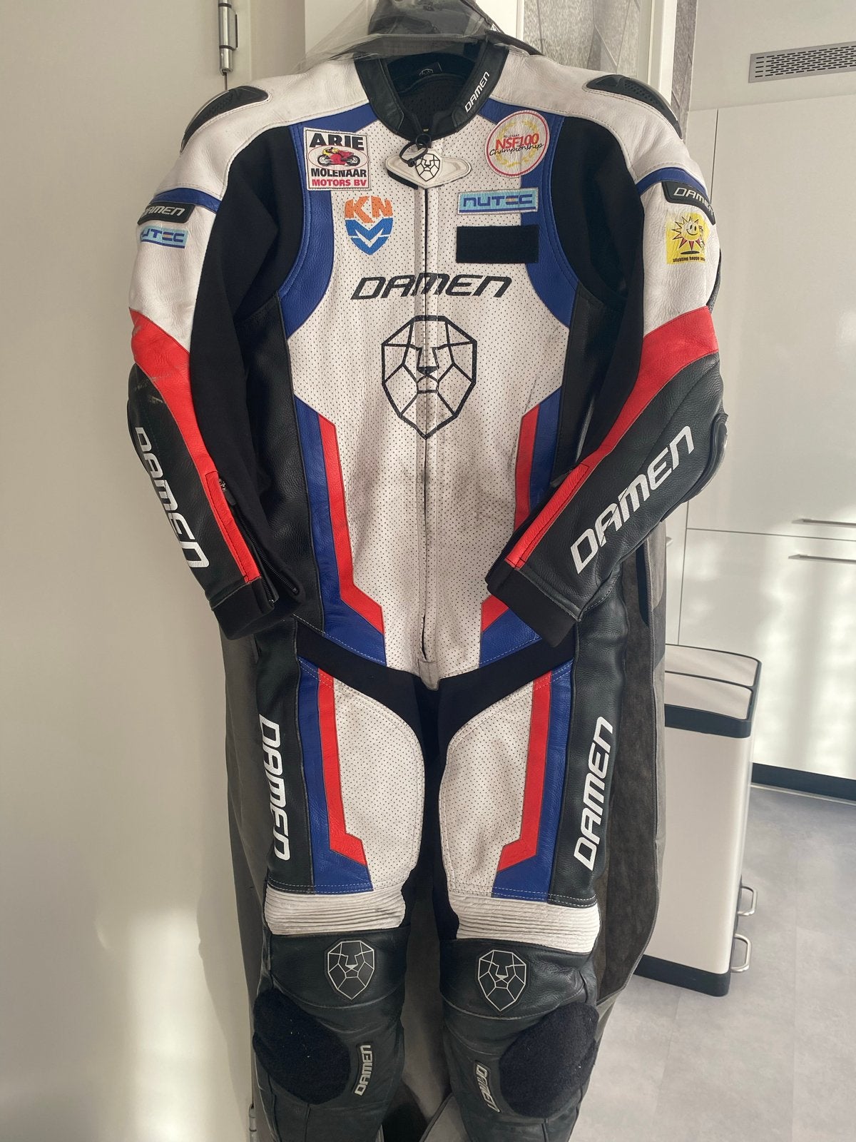 Damen motorracepak Molenaar NSF100, maat 164, Ophalen, Tweedehands, Kinderen, Combipak