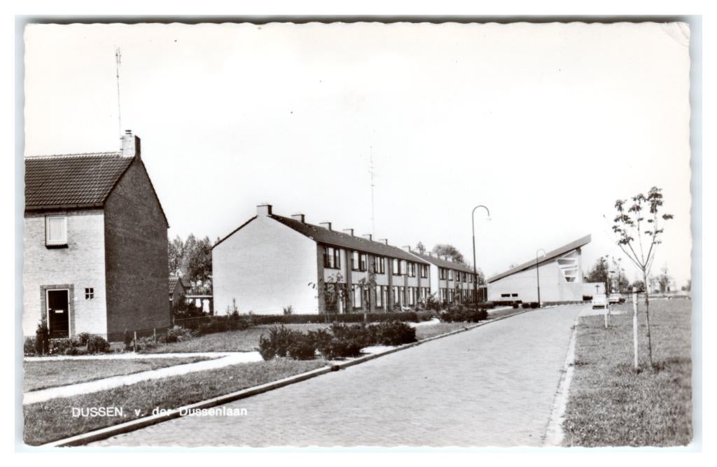 Dussen, v. der Dussenlaan, Verzenden, 1960 tot 1980, Ongelopen, Noord-Brabant