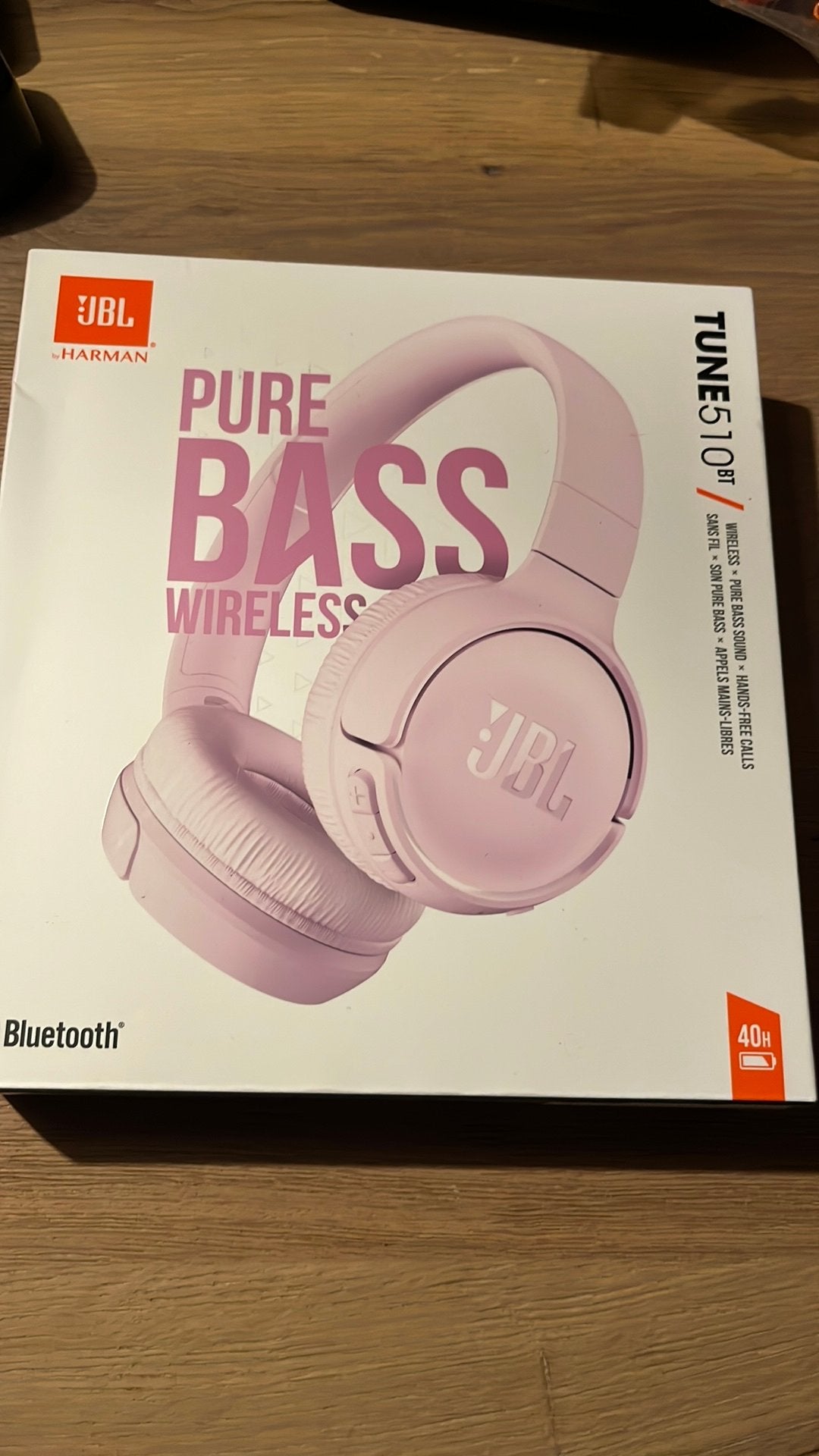 JBL TUNE 510 BT NIEUW ROZE, Ophalen of Verzenden, Zo goed als nieuw, Overige merken, Bluetooth