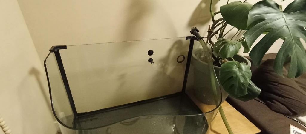 Aquarium/terrarium 80 cm lang, Dieren en Toebehoren, Vissen | Aquaria en Toebehoren, Ophalen, Gebruikt, Leeg aquarium