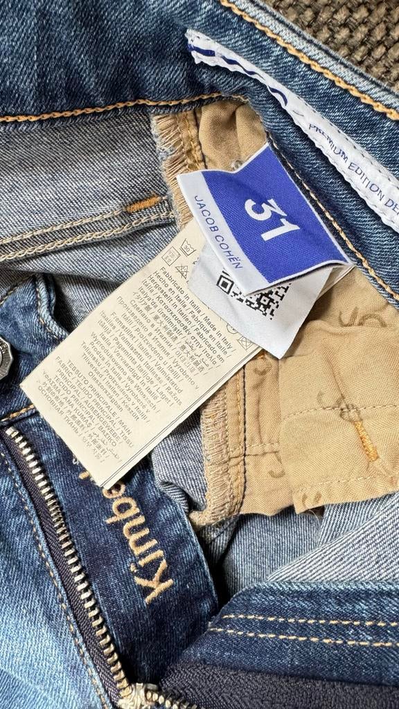 Jacob Cohën Jeans - Maat 31 - Zo goed als nieuw, Ophalen of Verzenden, Zo goed als nieuw, Blauw, W30 - W32 (confectie 38/40)