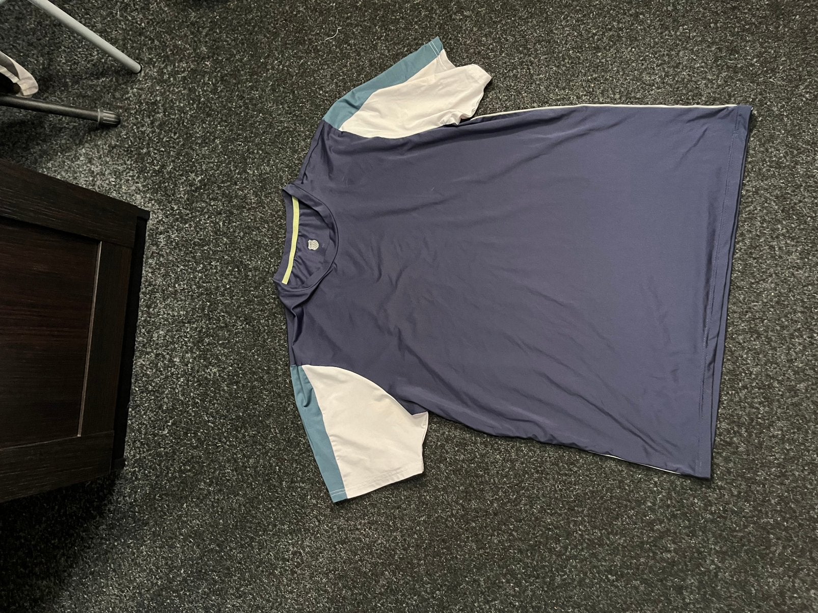 K-swiss tennisshirt, Blauw, Maat 56/58 (XL), Ophalen of Verzenden, Zo goed als nieuw