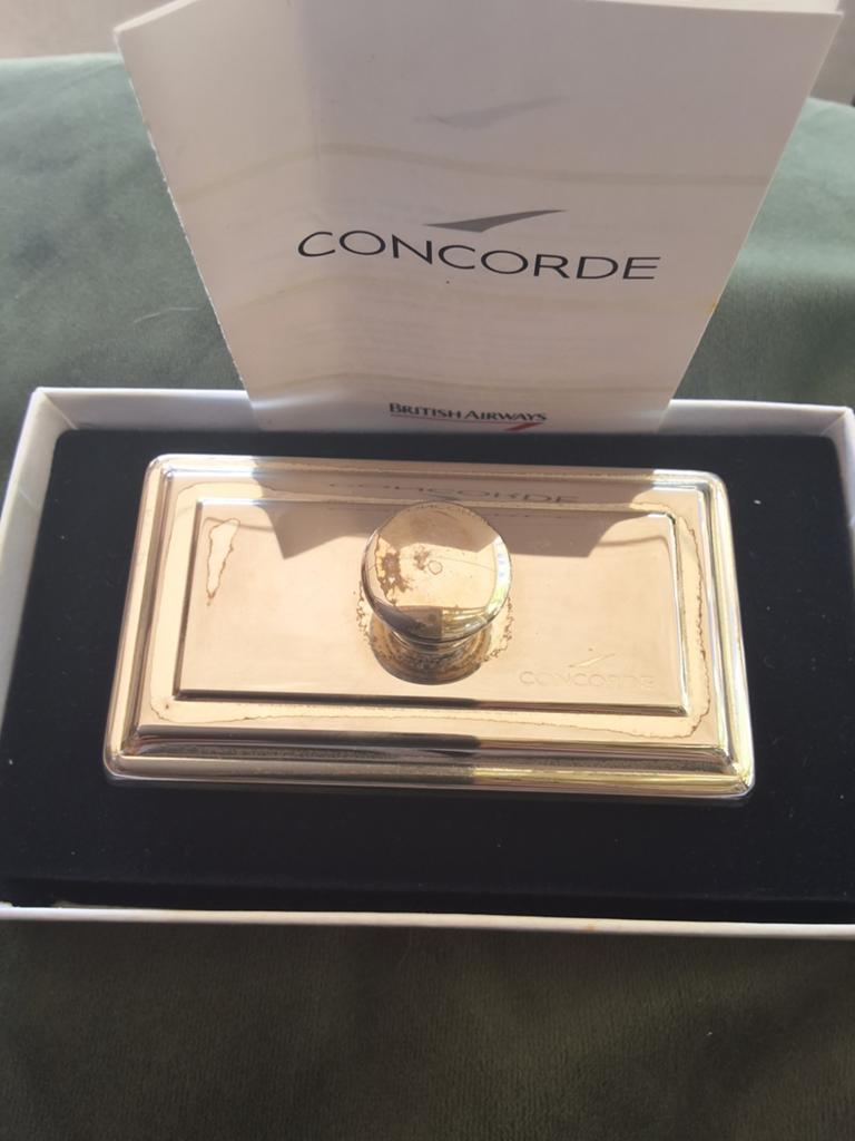 Concorde British Airways vloeier orgineel verpakking, Ophalen of Verzenden