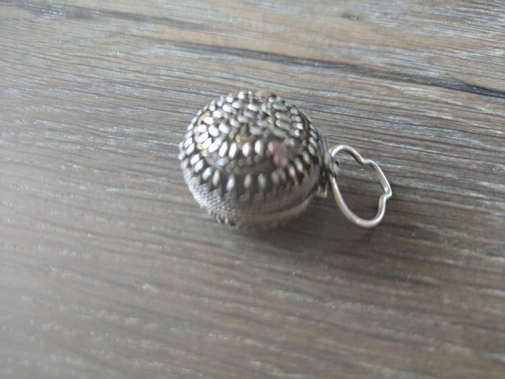 Antieke zeer oude balhanger Mexicaanse bal hanger, Ophalen of Verzenden