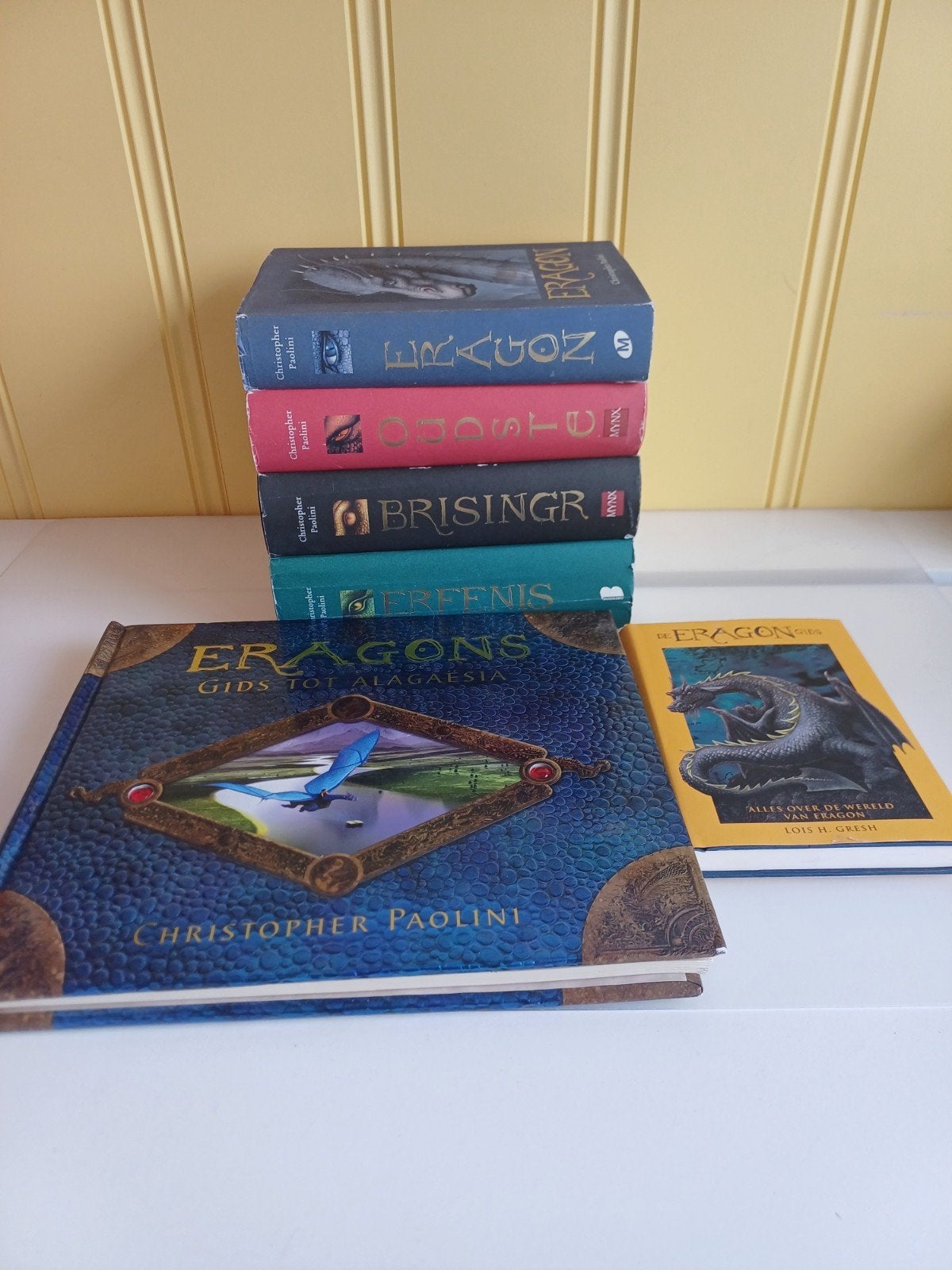 Eragon boekenset, Boeken, Ophalen of Verzenden, Gelezen, Christopher Paolini