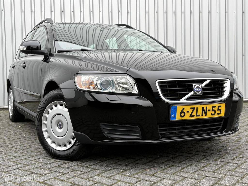 Volvo V50 1.6 Edition | Clima | Xenon | Trekhaak | 2009 | St, Auto's, Volvo, Voorwielaandrijving, Zwart, 4 cilinders, Zwart