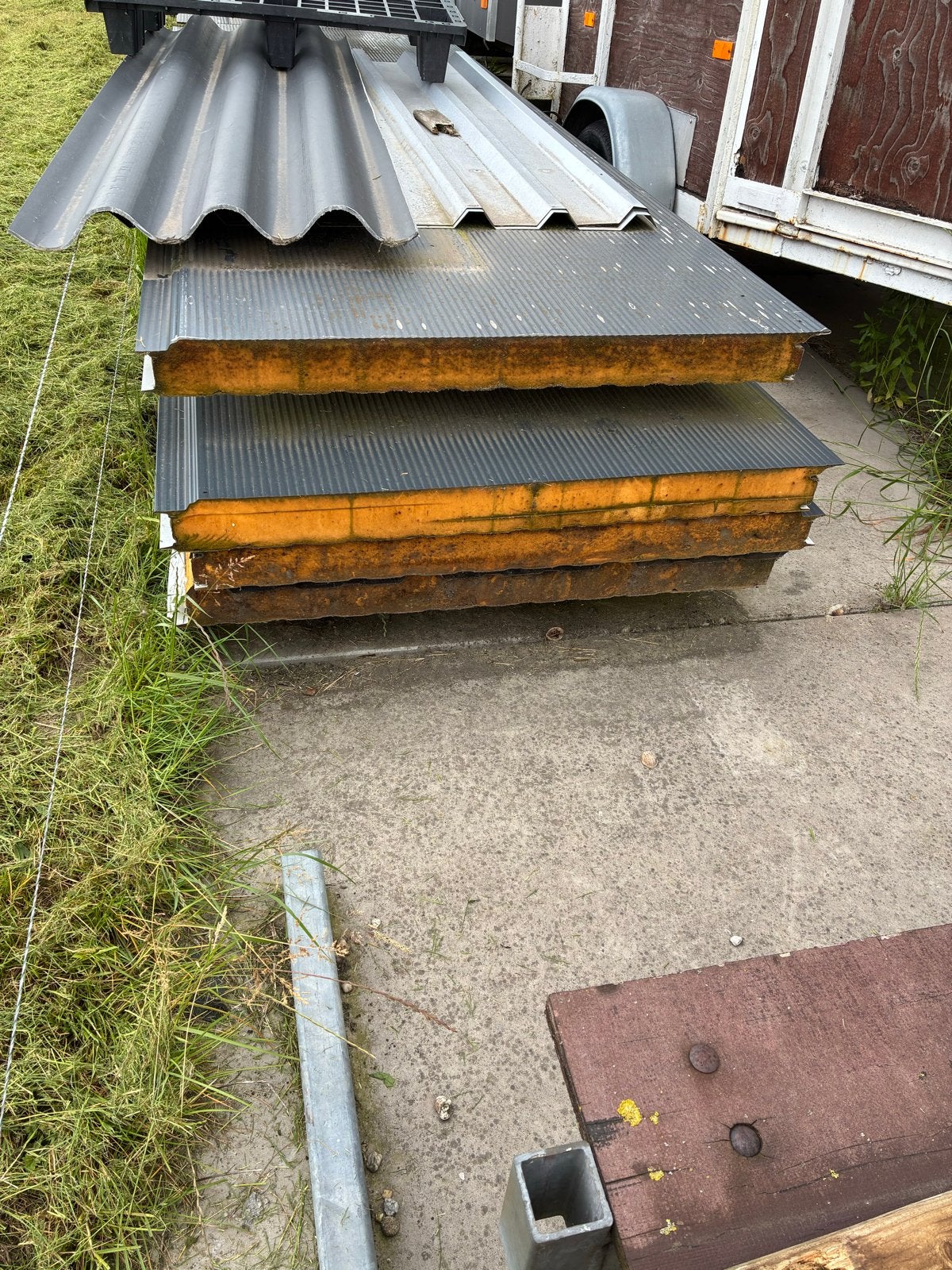 Gebruikte dakplaten en golfplaten, Ophalen, Gebruikt, 15 m² of meer, Golfplaat