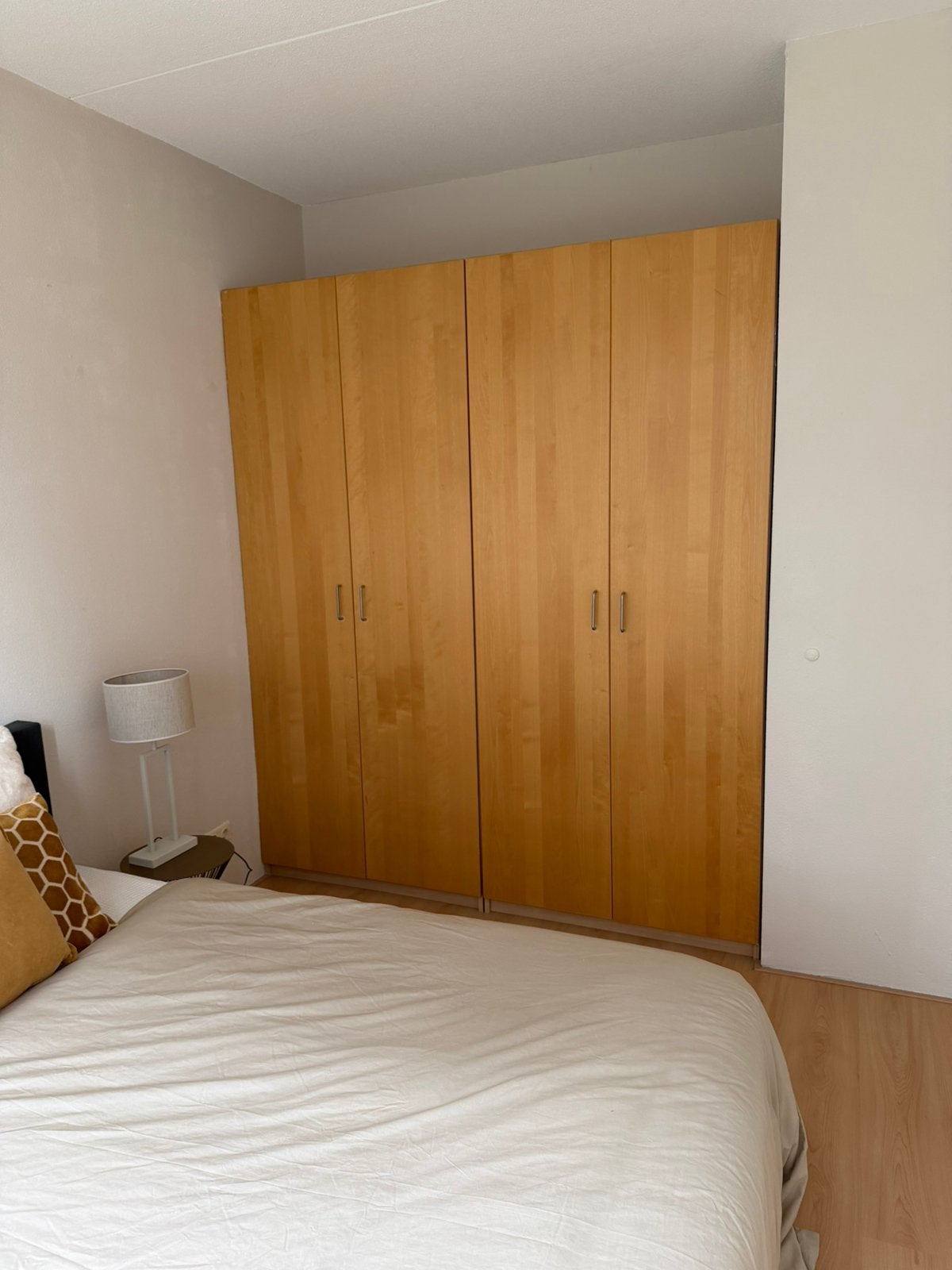 Gratis IKEA Pax kledingkast met 4deuren – ca. 200 cm, Ophalen, Gebruikt