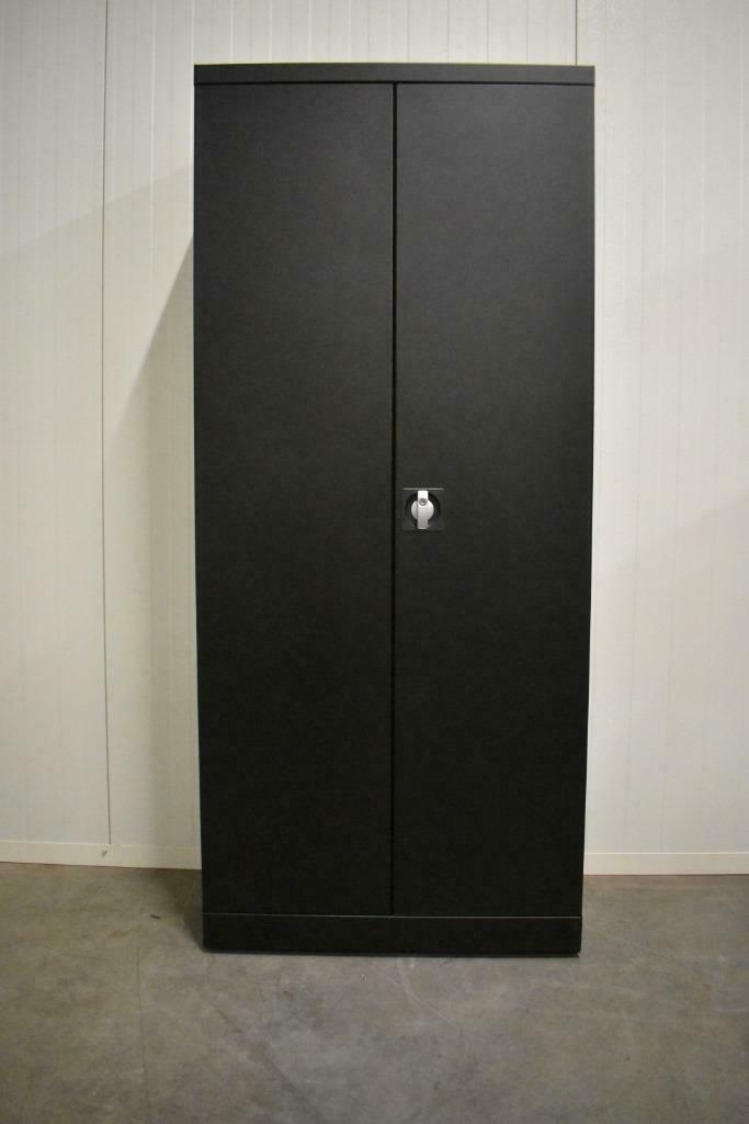 Stalen kasten/archiefkasten/garagekasten/opbergkasten, Niet ingevuld, Zwart, Niet ingevuld, Nieuw