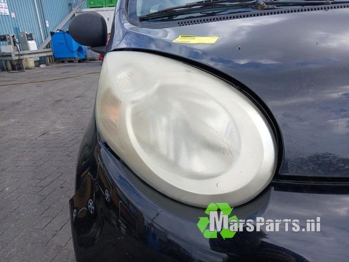 Koplamp rechts van een Citroen C1, Gebruikt, -, Ophalen of Verzenden, -