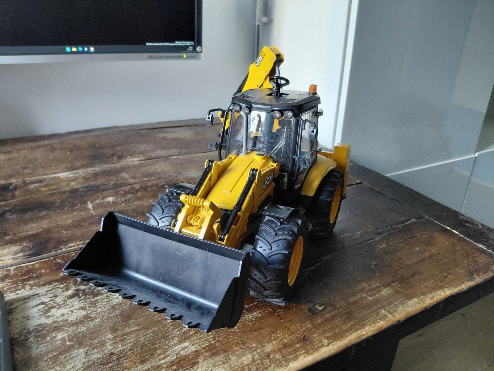Bruder JCB 4CX Backhoe Loader Speelgoed Graafmachine, Ophalen of Verzenden, Zo goed als nieuw