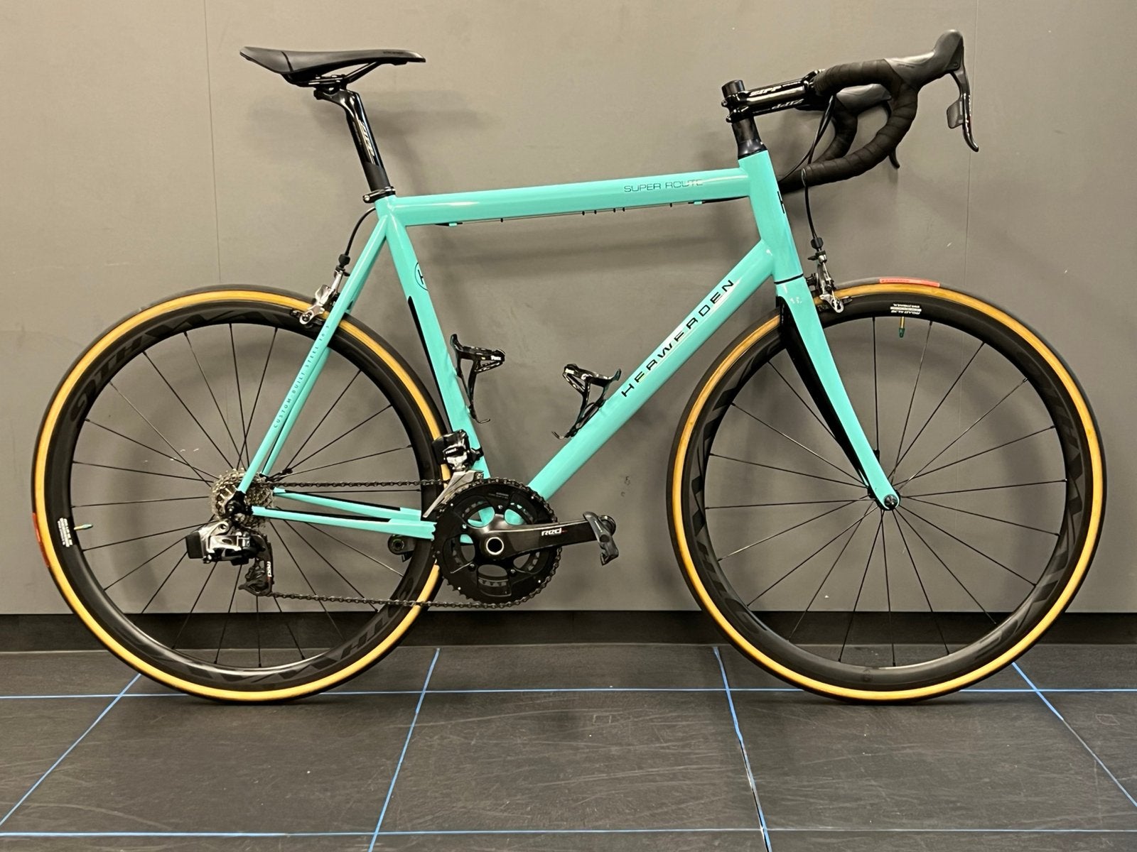 Originele Handgemaake stalen van Herwerden racefiets, Fietsen en Brommers, Staal, Heren, Zo goed als nieuw, 57 tot 61 cm