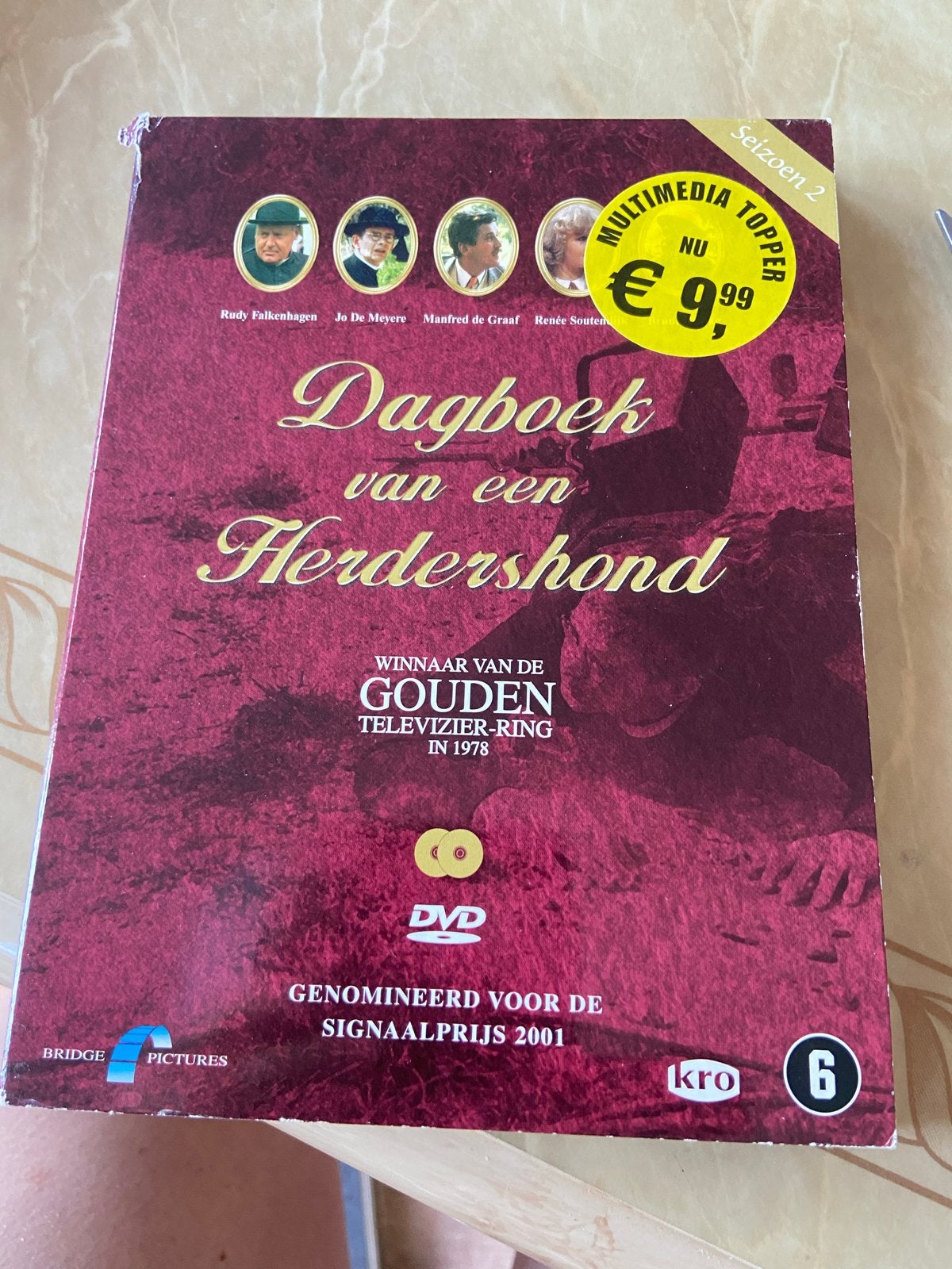 Dagboek van een Herdershond - Seizoen 2 DVD, Gebruikt, Nederlands, Drama, Ophalen of Verzenden