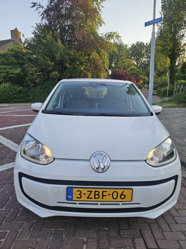 Volkswagen up! 1.0 44KW/60PK 5-DRS 2014 Wit, Voorwielaandrijving, Stof, Up!, 840 kg