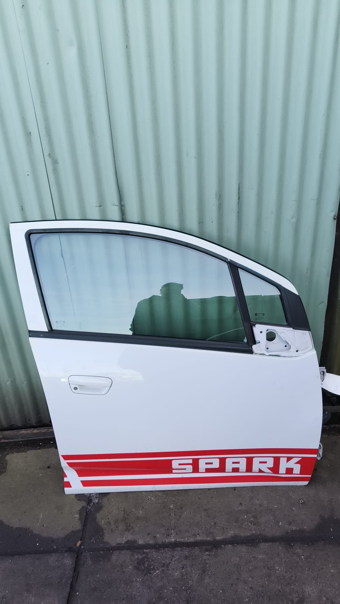 Rechts voor portier Chevrolet Spark bouwjaar 2011., Auto-onderdelen, Gebruikt, Deur, -, Ophalen of Verzenden