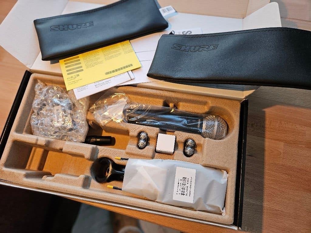Shure SLXD25/58 Draagbare SM58 Digitale microfoon set., Muziek en Instrumenten, Ophalen, Nieuw, Zangmicrofoon, Draadloos