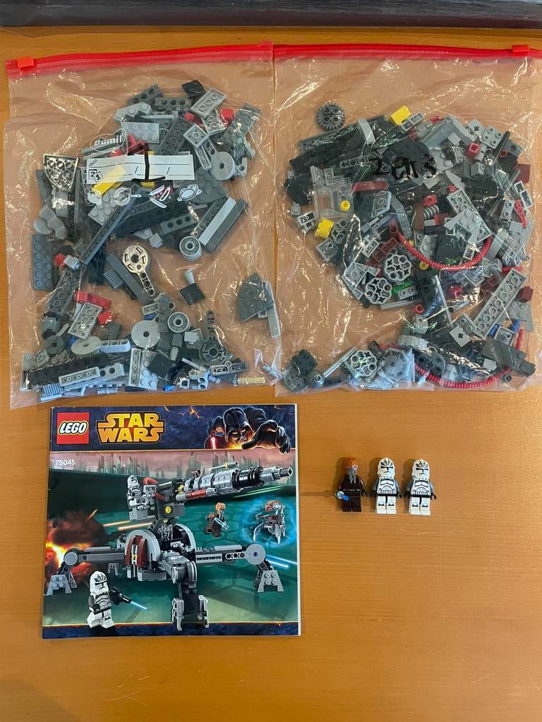 Lego Star Wars 75045 Republic AV-7 Cannon, Star Wars, Lego, Ophalen of Verzenden, Complete set
