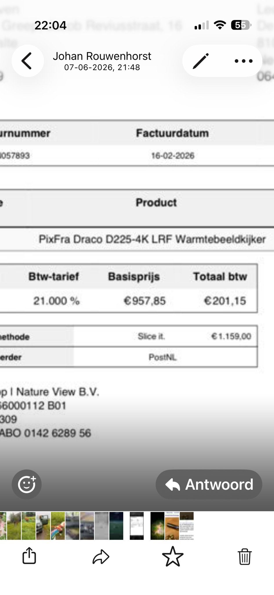 PixFra Draco D225-4K LRF Warmtebeeldkijker, Minder dan 8x, Overige typen, Ophalen of Verzenden, Nachtkijker